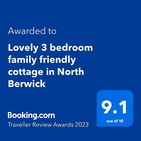 Lovely 3 Bedroom Family Friendly Cottage In North Berwick Dış mekan fotoğraf